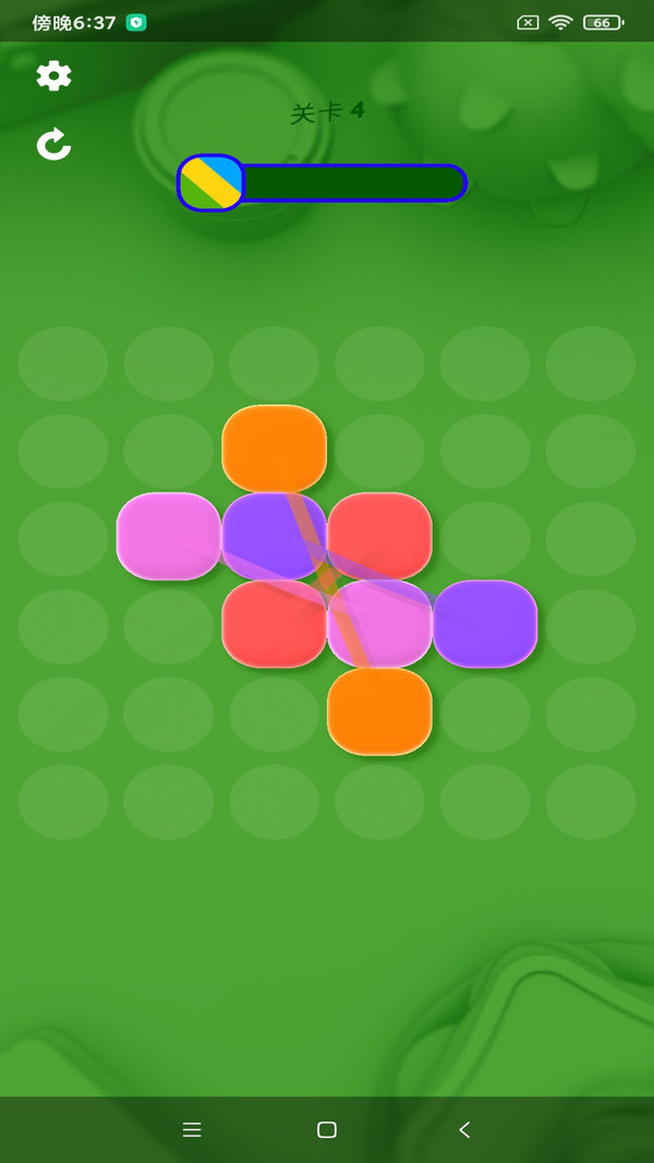 翻转跳一跳安卓版游戏  v5.0图1