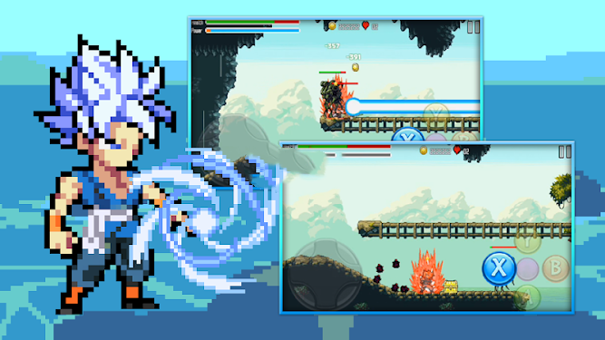 超级赛亚蓝悟空战士游戏官方正式版  v1.0.4图3