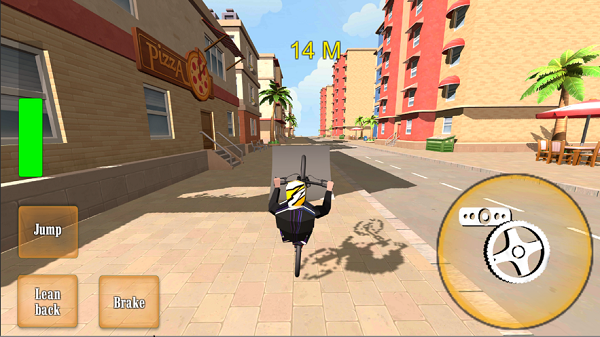 特技自行车3D游戏安卓版（Wheelie Bike 3D）  v2.0图3