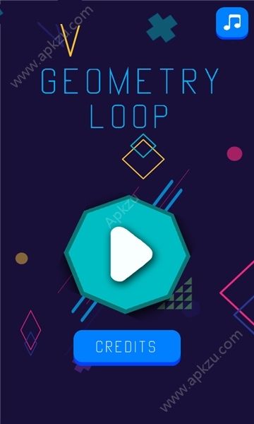 几何回路游戏金币完整安卓版（Geometry Loop）  v0.1.1图1