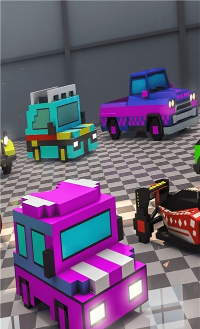 方块坡道飞车游戏官方手机版  v0.8图3