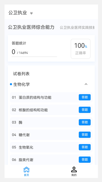 公卫执业医师100题库最新版图1