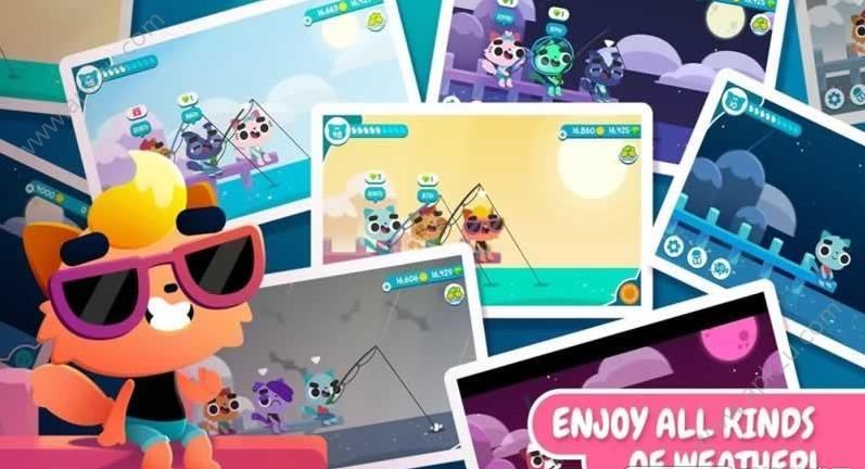 喵咪钓鱼游戏图5