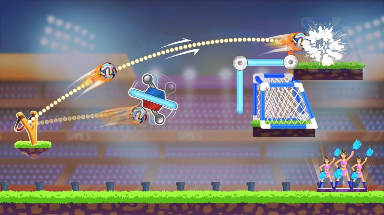 弹弓足球赛游戏图4