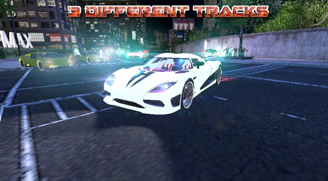 夜晚赛车安卓中文版游戏  v1.6图2