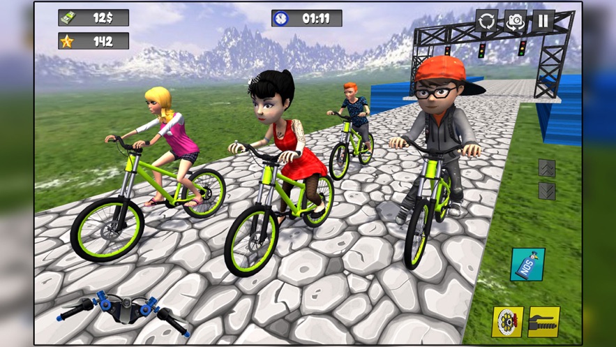 欢乐骑行比赛游戏图2
