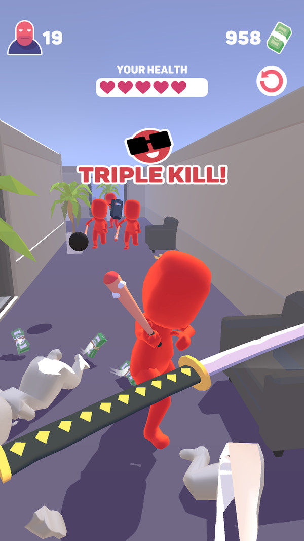 武士刀斩击钞票安卓版 1.0图3