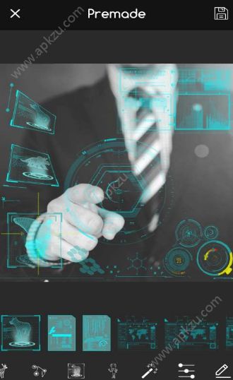 AR虚拟全息照片编辑器app图1