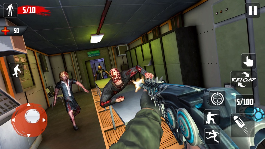 僵尸战争狙击手生存游戏汉化版  v1.0图1