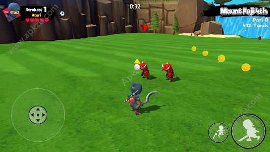 忍者高尔夫完整中文安卓版（Ninja Golf）  v1.0.1图3
