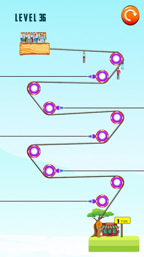 绳索救援英雄游戏图1