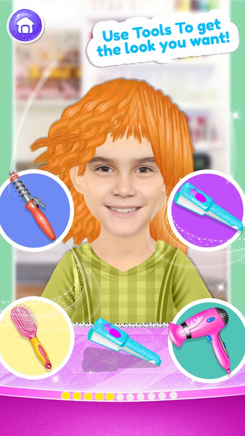 美发沙龙化妆游戏图3