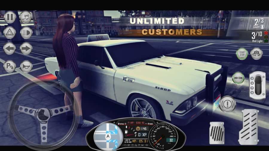 出租车之城1988安卓汉化最新版下载（Taxi City 1988 V1）图片1