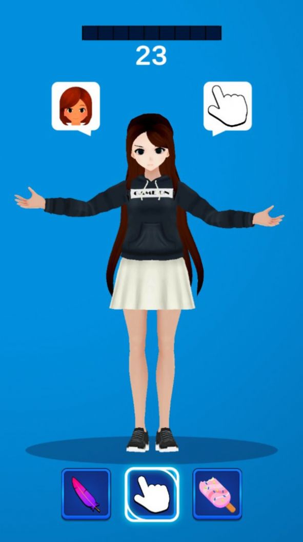 挠痒痒小姐姐游戏安卓官方版  v0.3图2