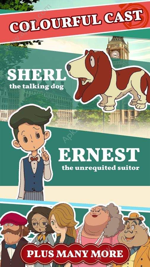 雷顿神秘之旅卡特丽艾尔和大富翁的阴谋中文版图1