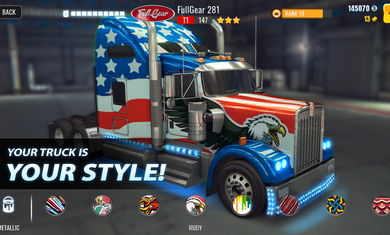 大卡车竞赛游戏官方正式版  v1.0图1