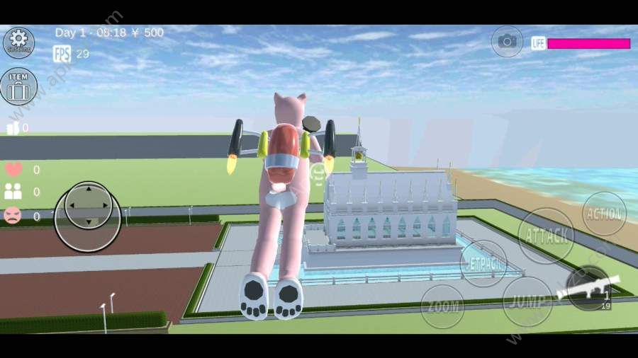 樱花校园模拟器下载苹果ios最新版  v1.039.07图5