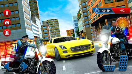 美国警察自行车追逐游戏图2