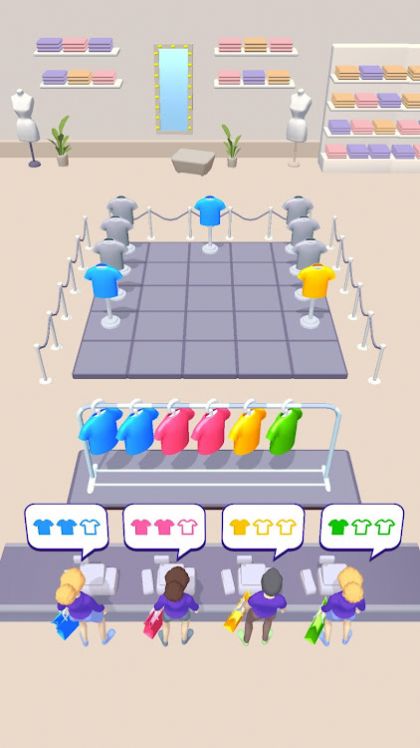 挤满时尚衣服手机版游戏图片2