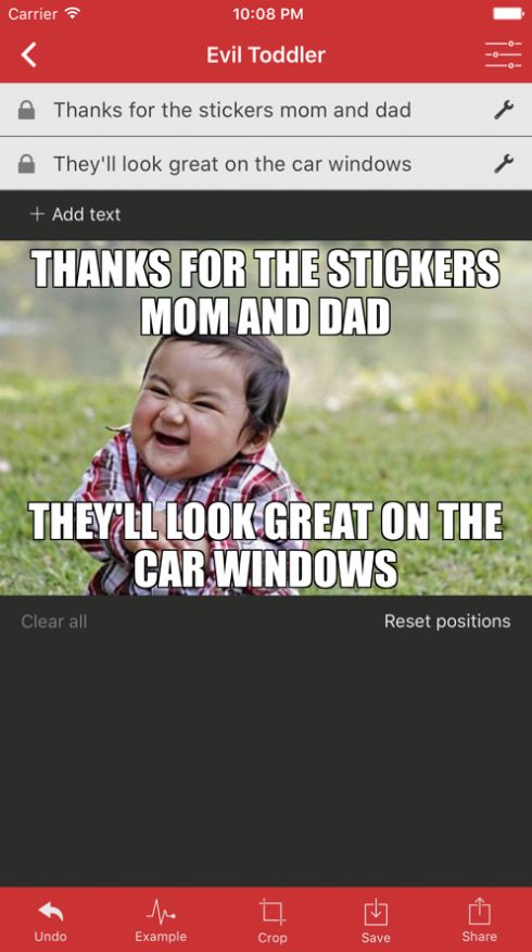 Meme Generator app图2