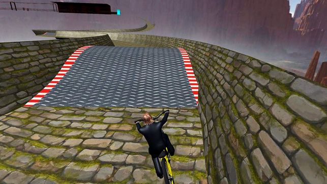 屋顶自行车特技手机游戏下载图片1