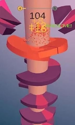 螺旋反弹空间游戏安卓版下载（Helix Bounce Space）图片2