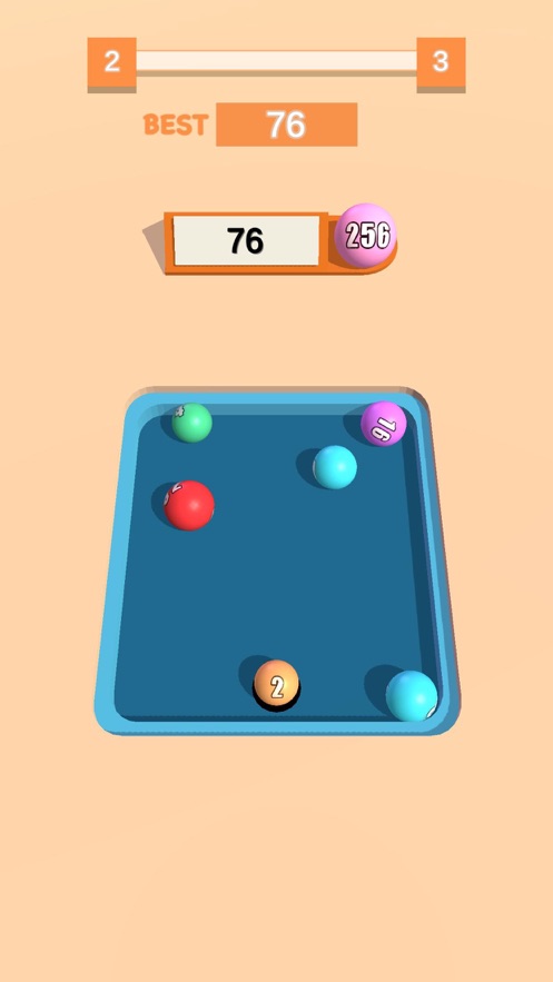 2048桌球大师中文安卓版  v1.0图2