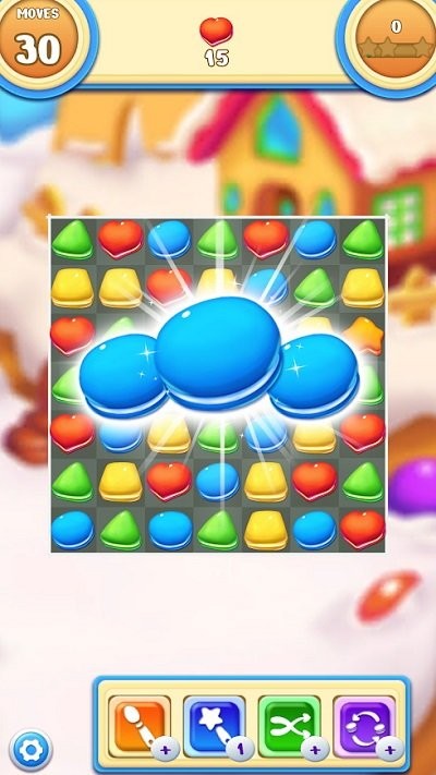 开心饼干消消乐图3