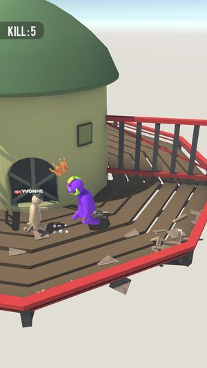 抖音小红人对战蓝人安卓中文版游戏下载（Party.io）图片1