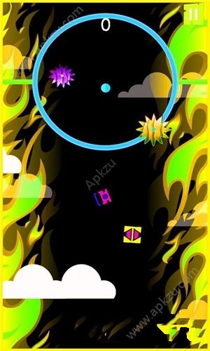黑色火焰几何波折游戏下载安卓安  v1.0图3
