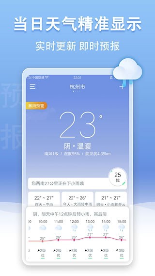 手机天气王安卓版图1