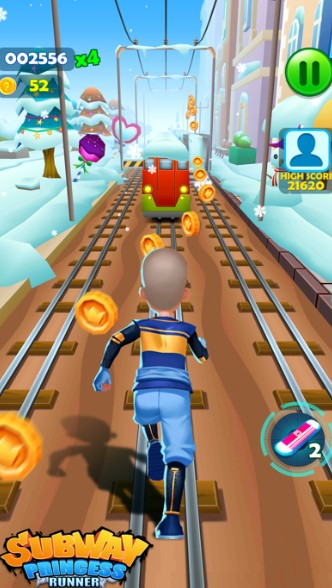 地铁冲刺跑酷官方图1