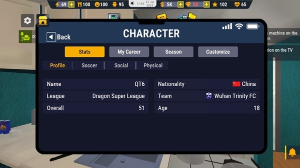 足球生活模拟器免费内购版图3