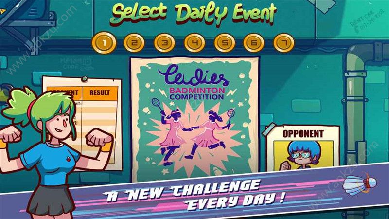 超级羽毛球游戏图3