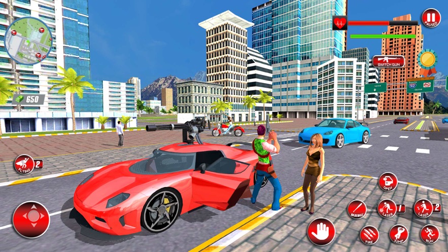 顶级黑帮英雄游戏安卓版（Grand Crime Hero Gangster）  v1.0图2