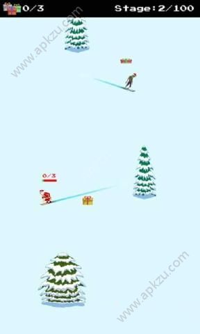 圣诞老人和僵尸的滑雪大战安卓版图2