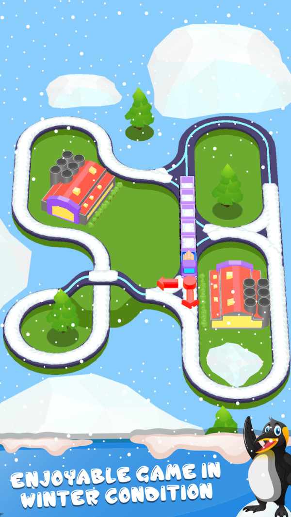 铲雪火车游戏图2