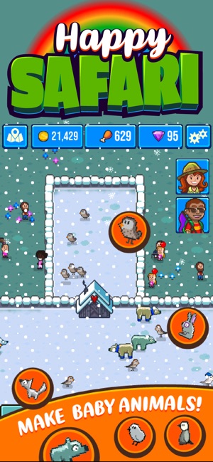 快乐动物观赏旅行金币汉化安卓版(Happy Safari) v0.9.2图1