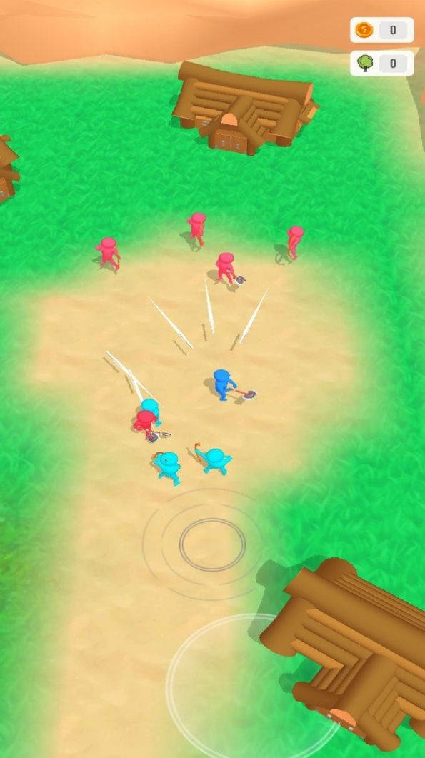 火柴人木材冲突游戏安卓手机版  v0.3图1