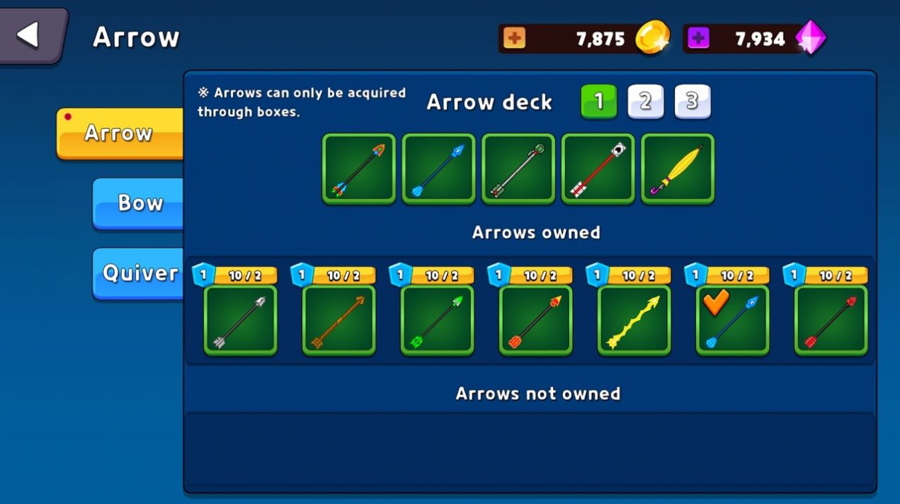 弓箭手之箭金币钻石安卓版  v1.0.51图1