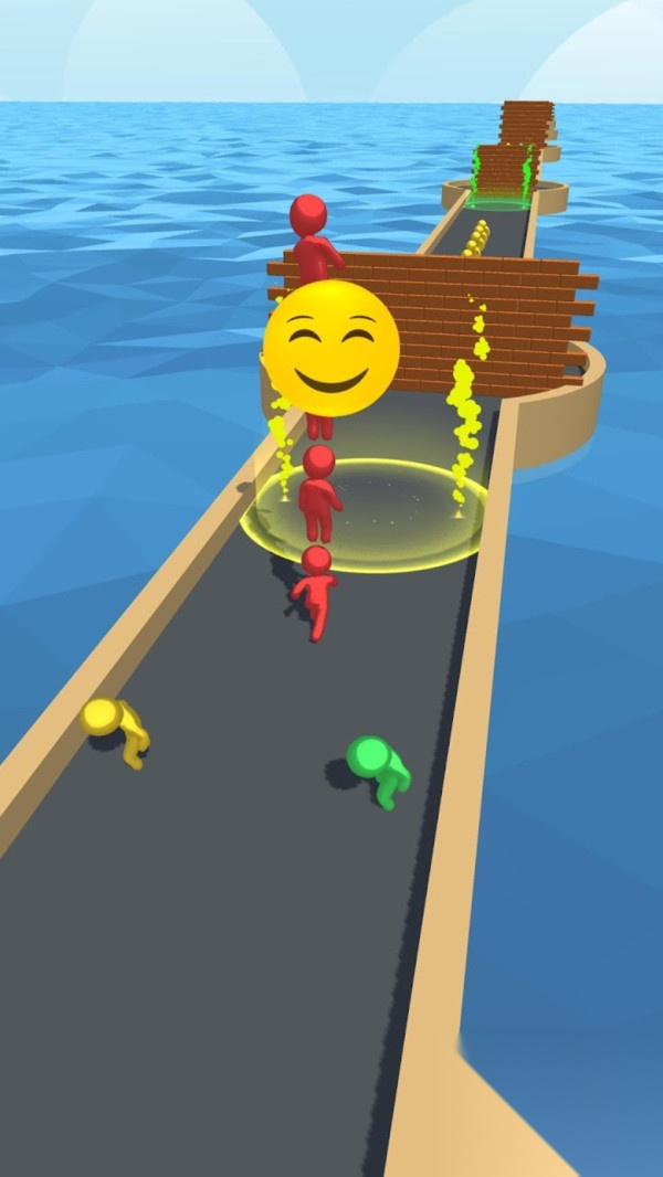 彩色人类叠高高图2