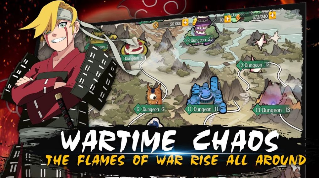 绝对服从下忍考试礼包码汉化安卓版  v1.0图1