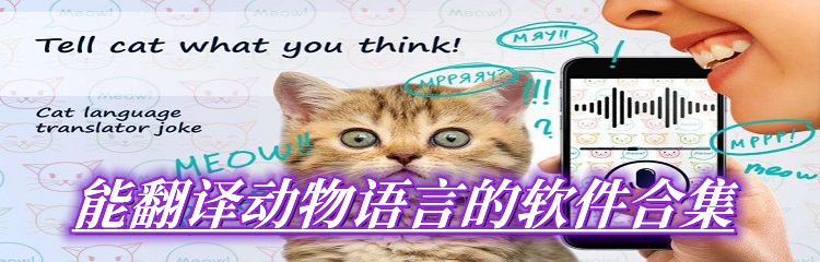 能翻译动物语言的软件合集