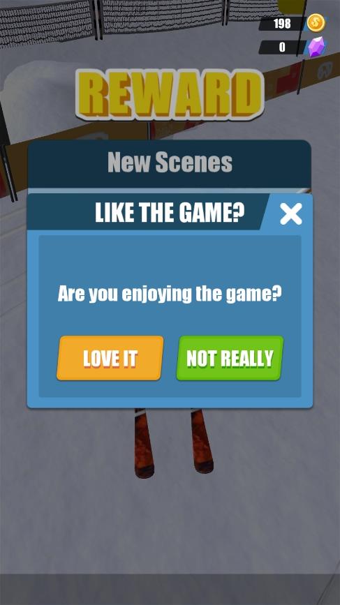 尼克乔治滑雪安卓版游戏  v1.0图1