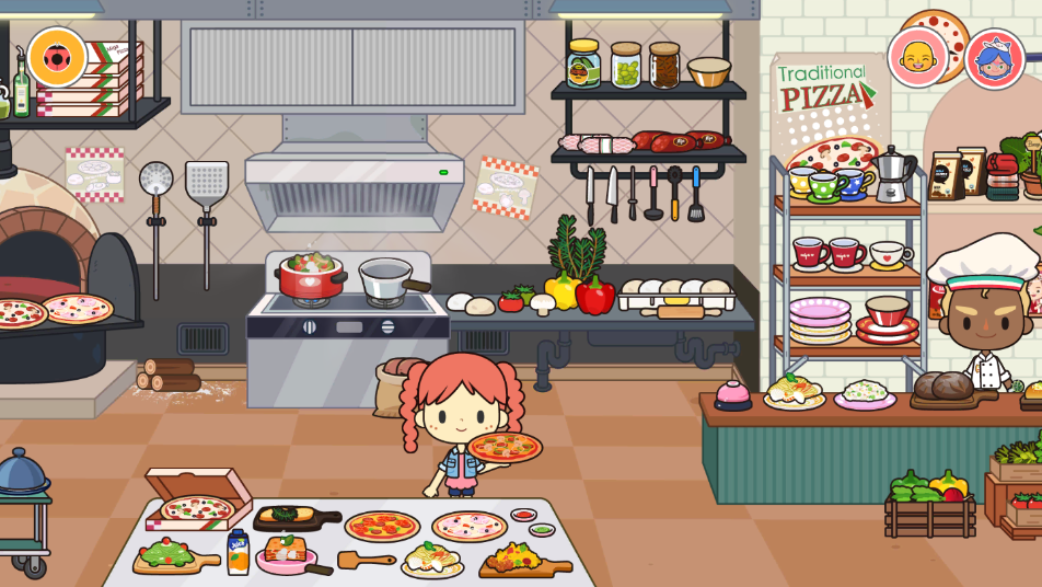 米加小镇世界比萨餐厅版合集