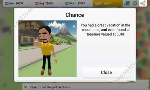 3D多人大富翁金币中文安卓版（Rentomania）  v0.2图3