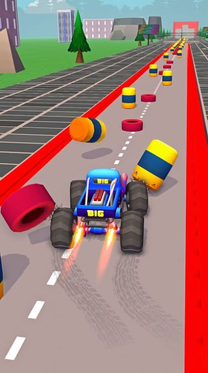 弹弓力量特技驾驶运动游戏图3