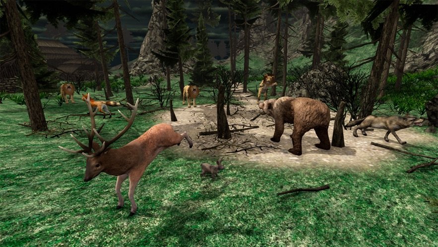 海妖头丛林怪物游戏图2