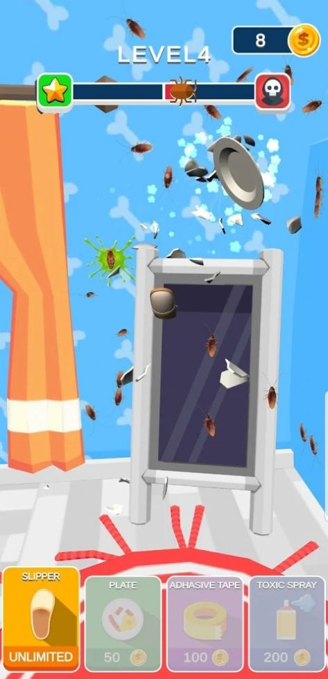 当心蟑螂游戏安卓中文版  v0.12图4