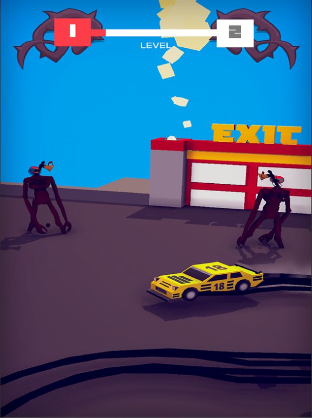 警笛头汽车漂移游戏安卓手机版  v1.0图2